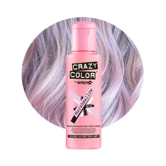 Crazy Color Semi Permanent Hair Colour -  Marshmallow 100ml