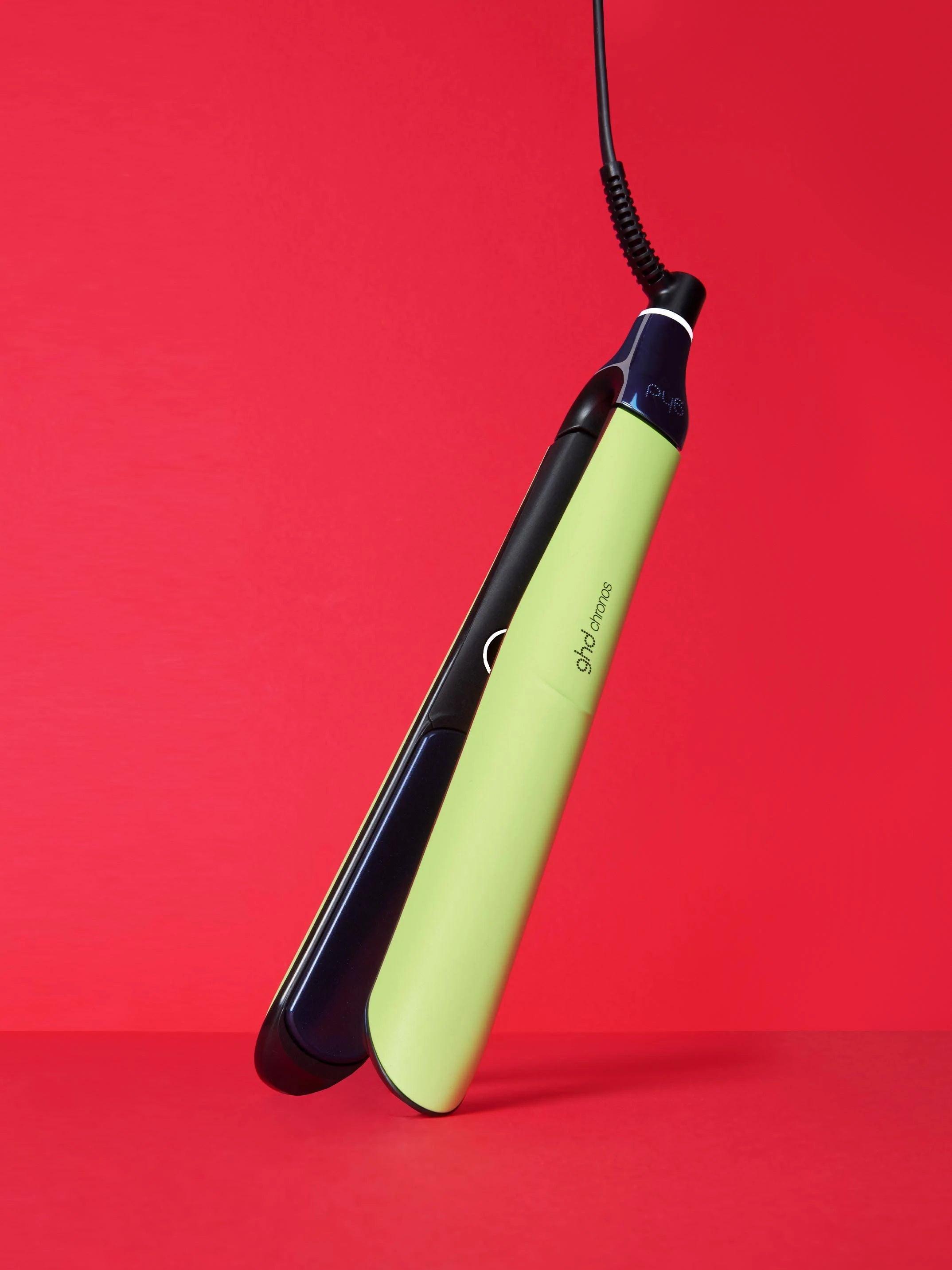 GHD CHRONOS HAIR STRAIGHTENER IN CYBER LIME