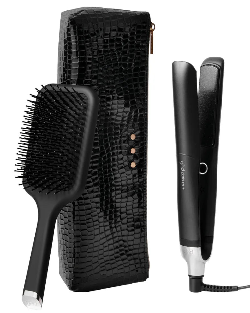 GHD PLATINUM+PROFESSIONAL SMART STYLER GIFT SET - black
