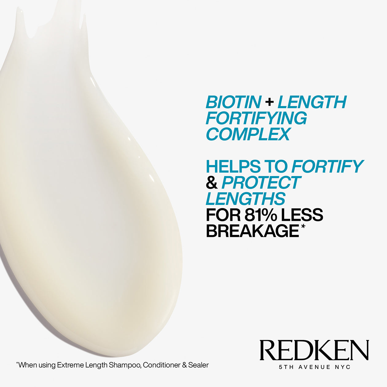 EXTREME LENGTH LEAVE-IN TREATMENT WITH BIOTIN